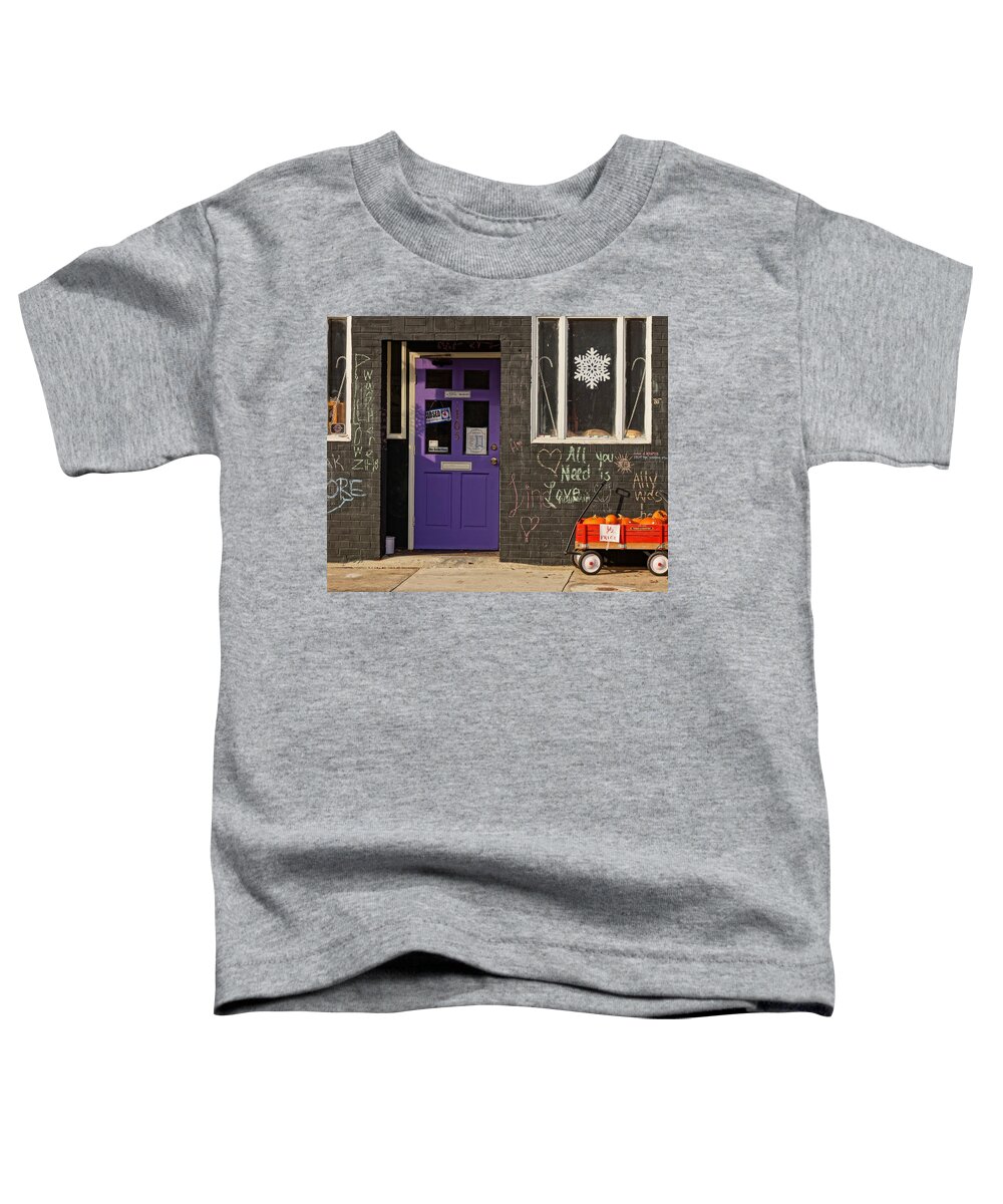  Toddler T-Shirt featuring the photograph All You Need is Love by Rodney Lee Williams