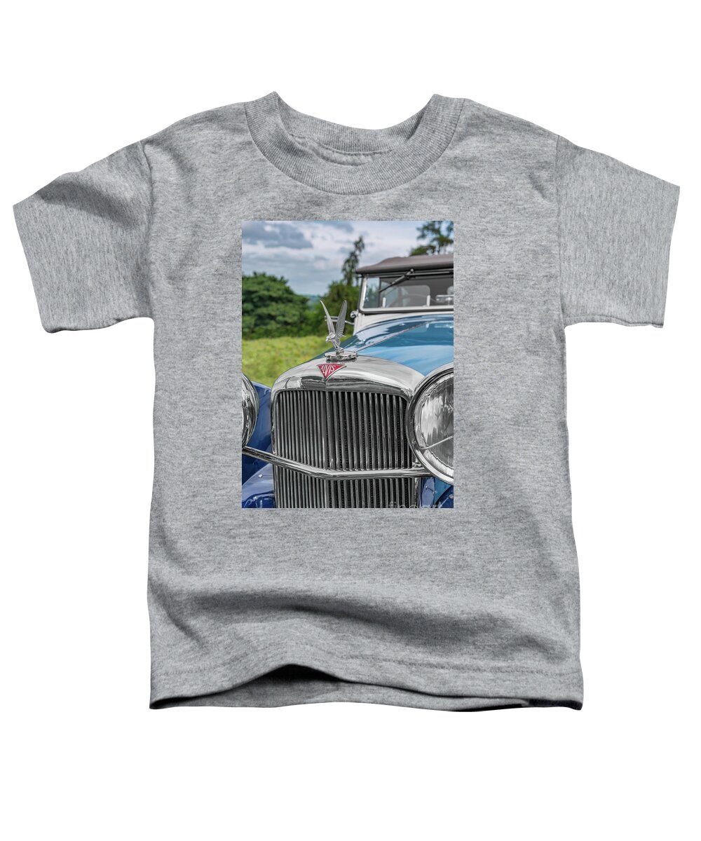 Alvis Mascot Toddler T-Shirt featuring the photograph Alvis Speed 25 by Adrian Evans