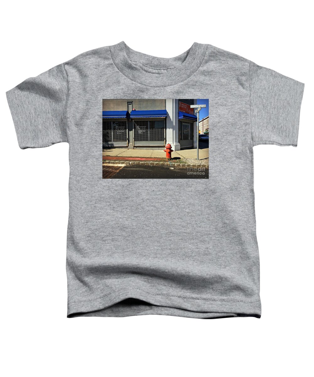 Street Toddler T-Shirt featuring the photograph American Street by Miriam Danar