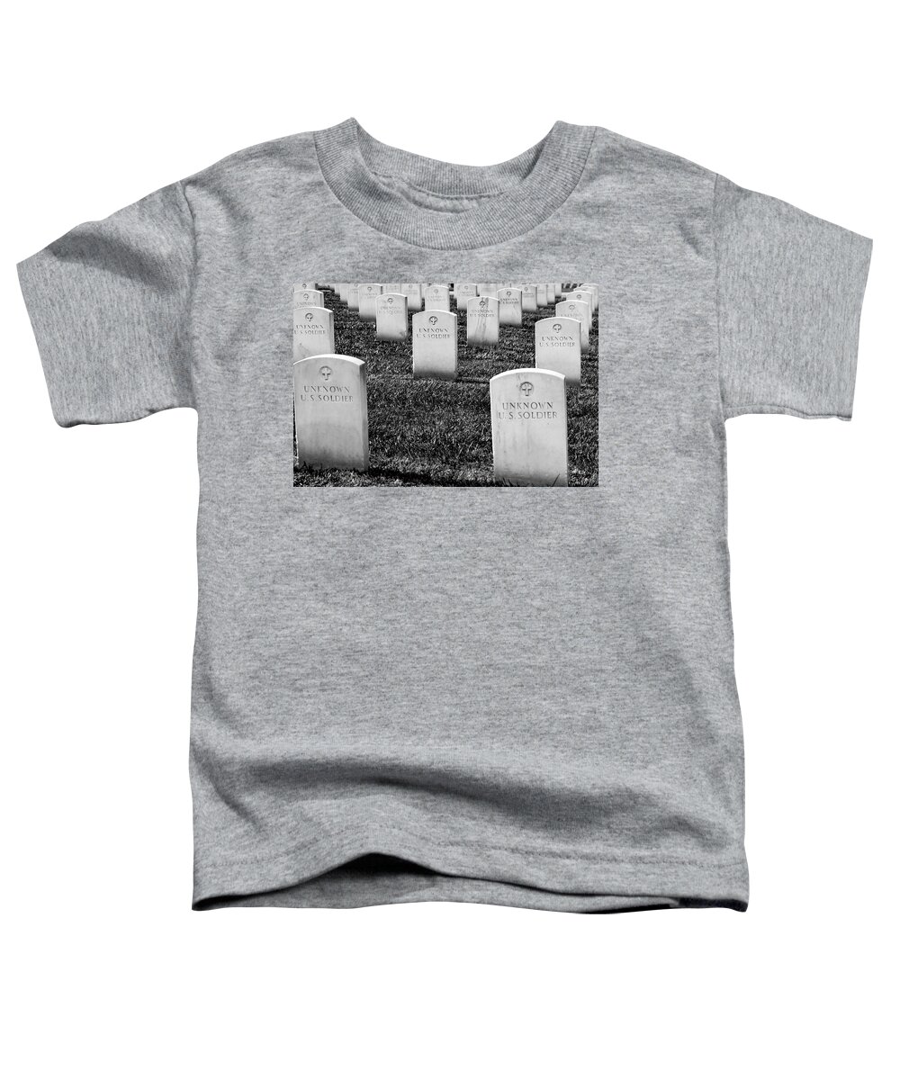 War Toddler T-Shirt featuring the photograph Among the Unknown by Holly Ross
