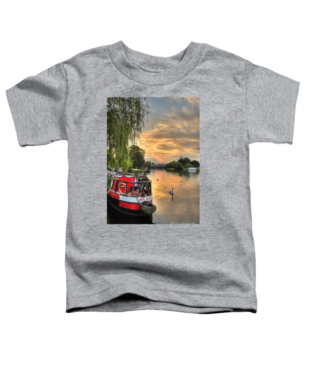 Boat Toddler T-Shirt featuring the photograph Amy Em by Martin Williams