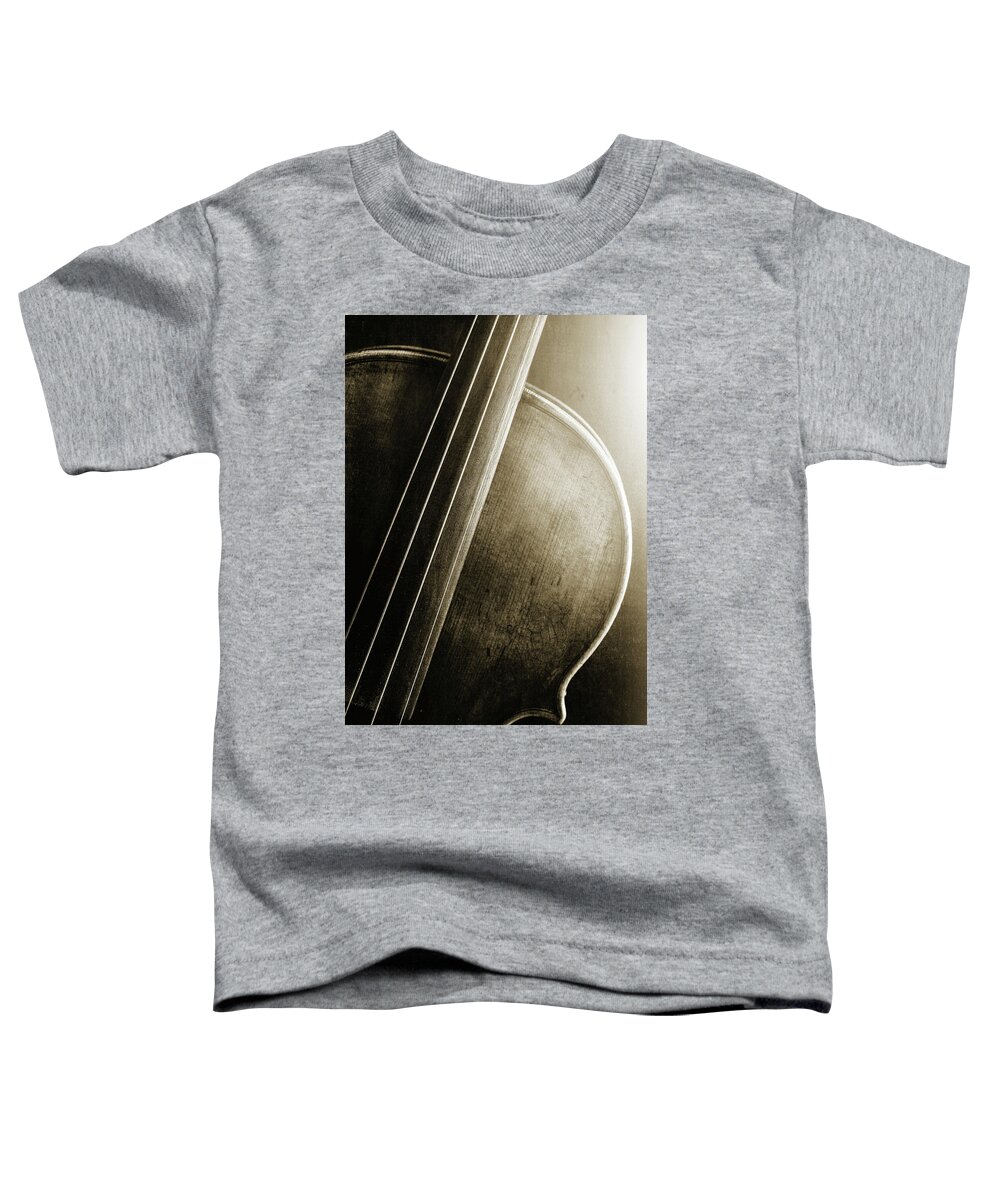 Violin Toddler T-Shirt featuring the photograph Antique Violin 1732.44 by M K Miller