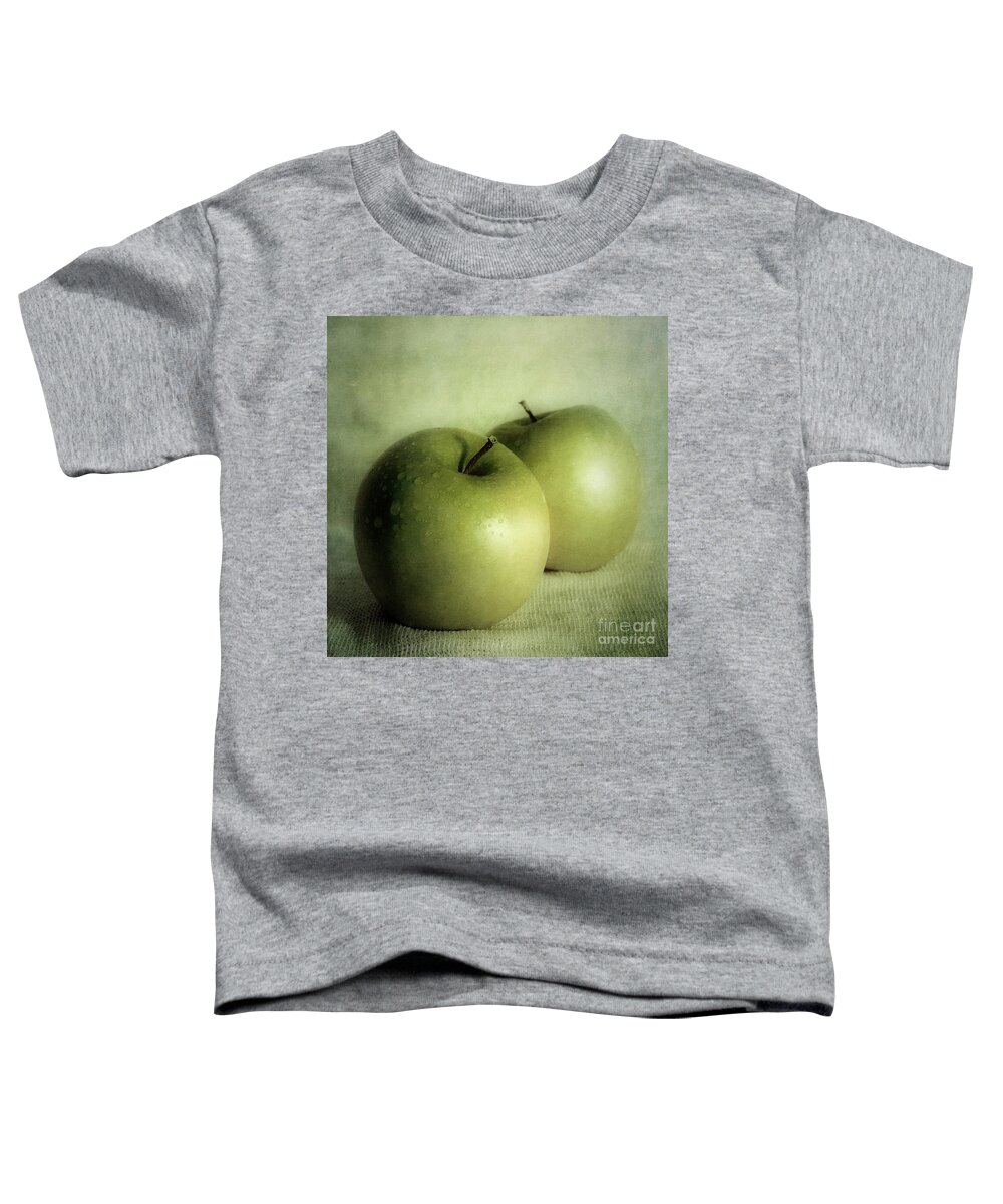 Apple Toddler T-Shirt featuring the photograph Apple Painting by Priska Wettstein