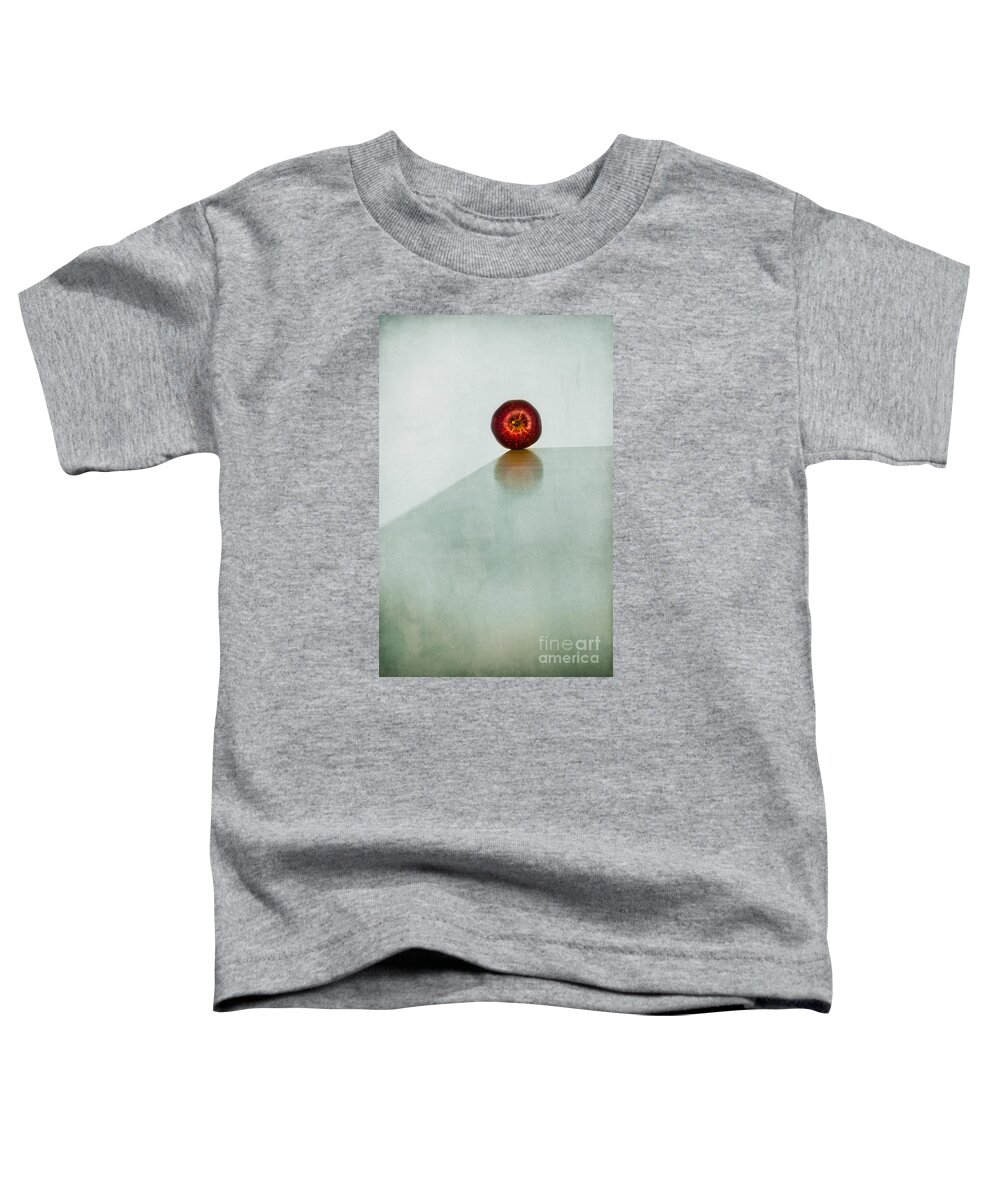 Abstract Toddler T-Shirt featuring the photograph Apple by Svetlana Sewell
