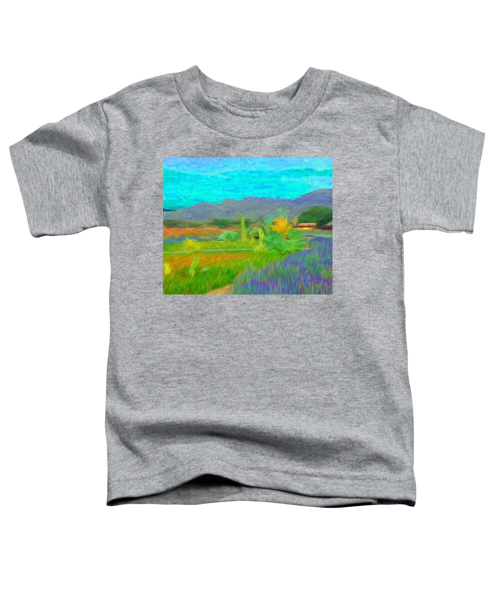 Argentina Toddler T-Shirt featuring the digital art Argentina 1 - by Caito Junqueira