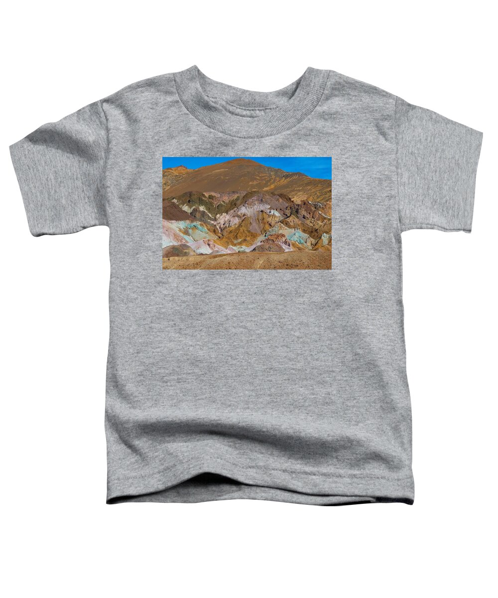Artists Toddler T-Shirt featuring the photograph Artists Palette at Death Valley by Tranquil Light Photography