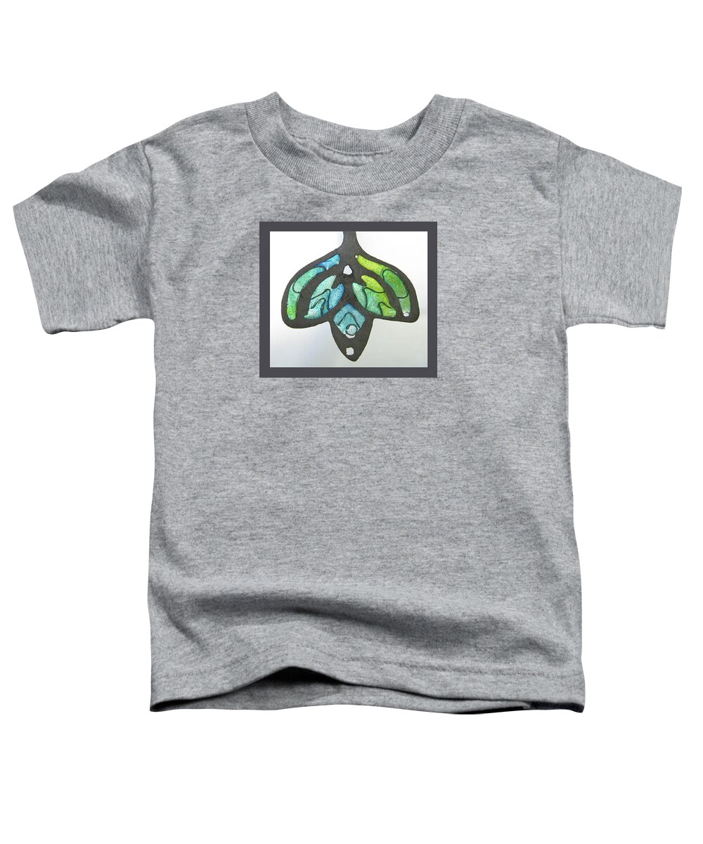999 Toddler T-Shirt featuring the jewelry 1188 a la Tiffany by Dianne Brooks