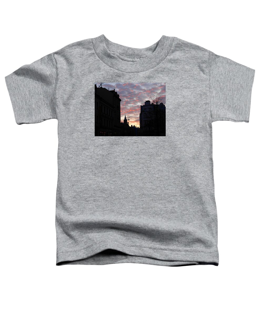 Karlovy Vary Toddler T-Shirt featuring the photograph At Peace by Christopher Brown