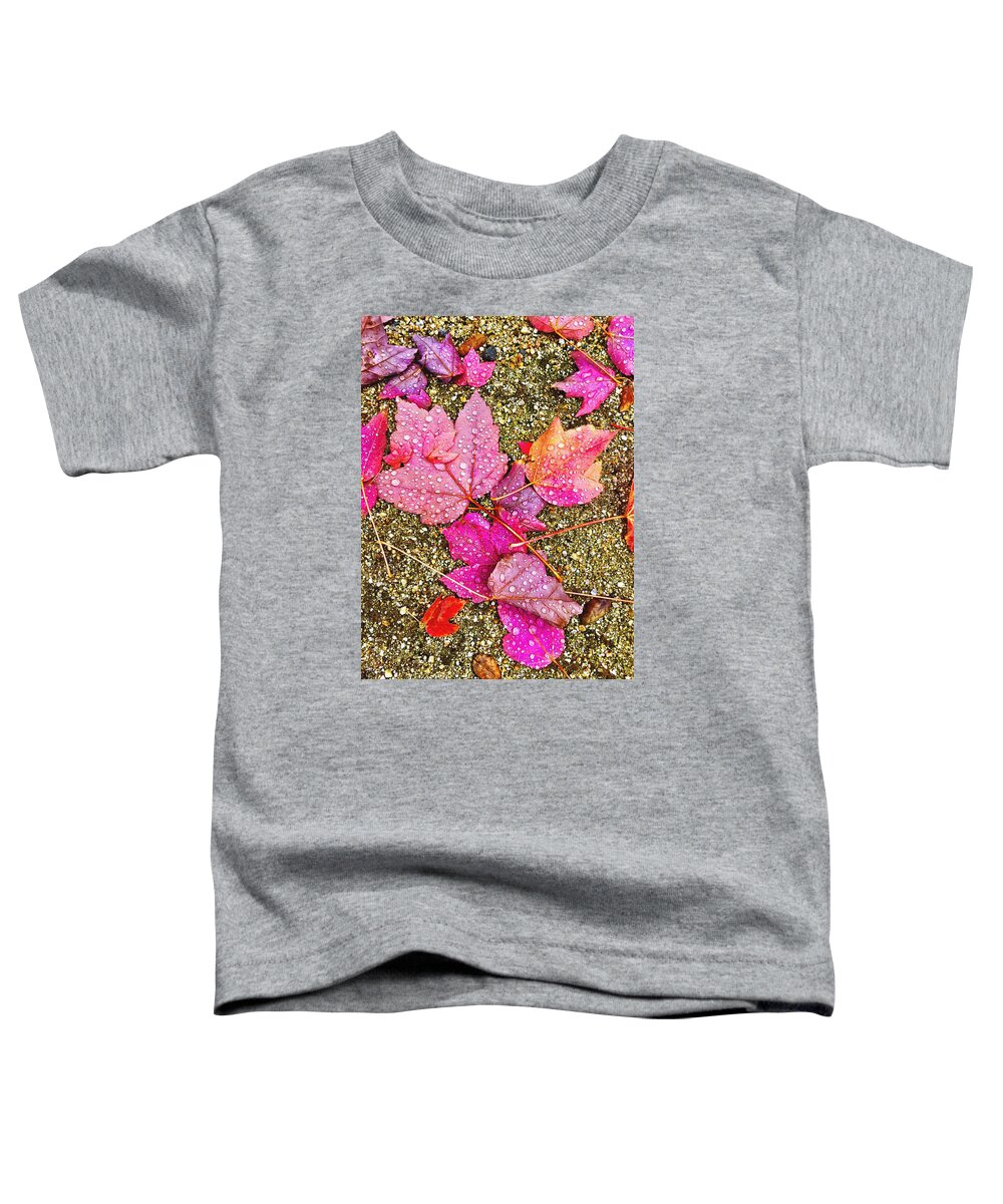 Dew Toddler T-Shirt featuring the photograph Autumn Dew by Brad Hodges