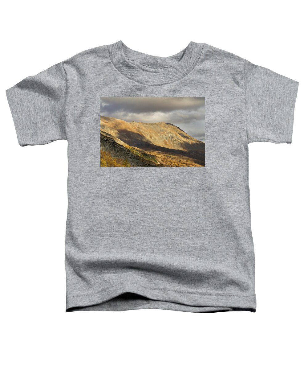 Colors Of Fall Toddler T-Shirt featuring the photograph Autumn in French Alps - 5 by Paul MAURICE