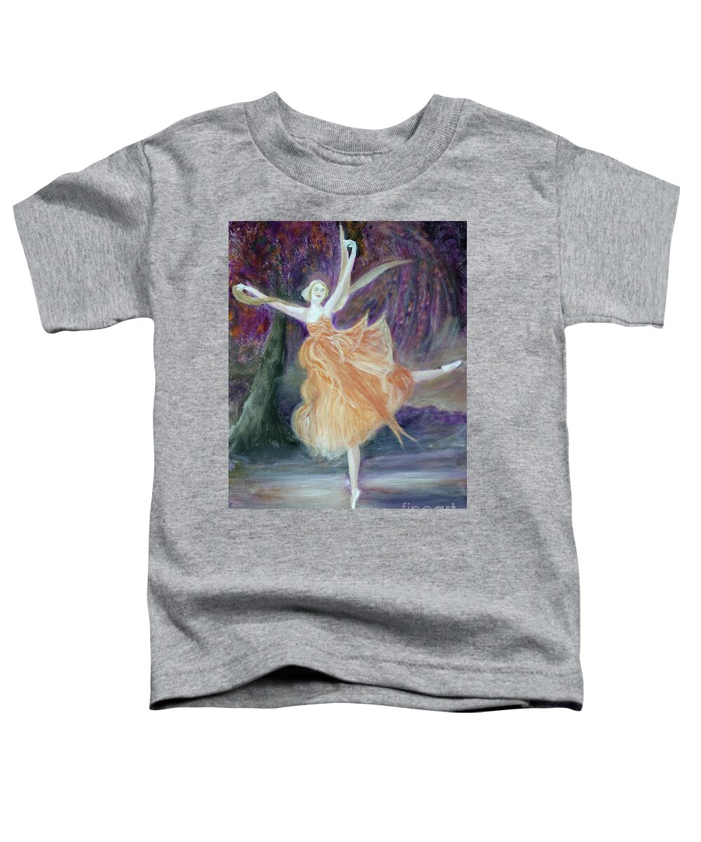 Impressionism Toddler T-Shirt featuring the painting Autumnal Spirit by Lyric Lucas