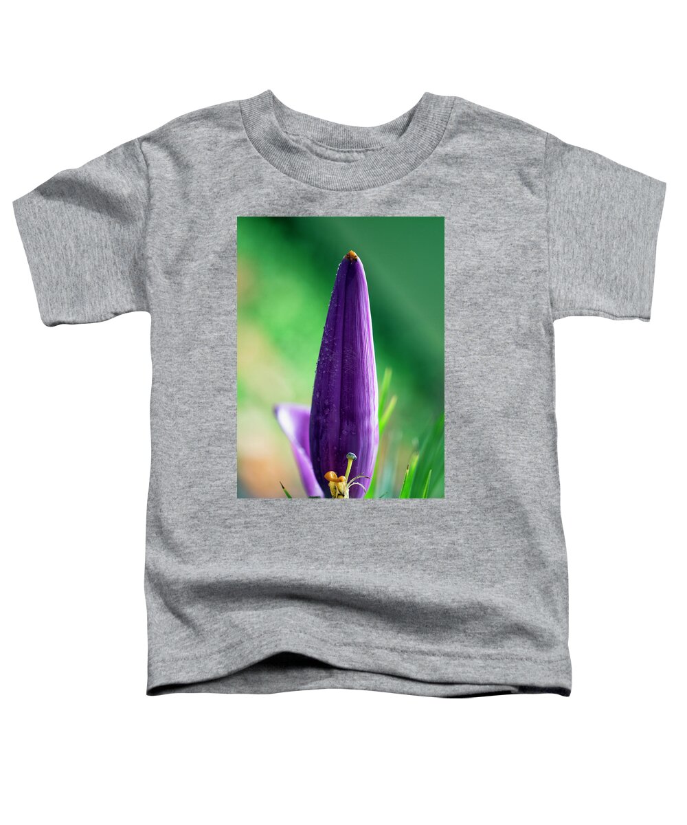 Granger Photography Toddler T-Shirt featuring the photograph Banana Flower by Brad Granger
