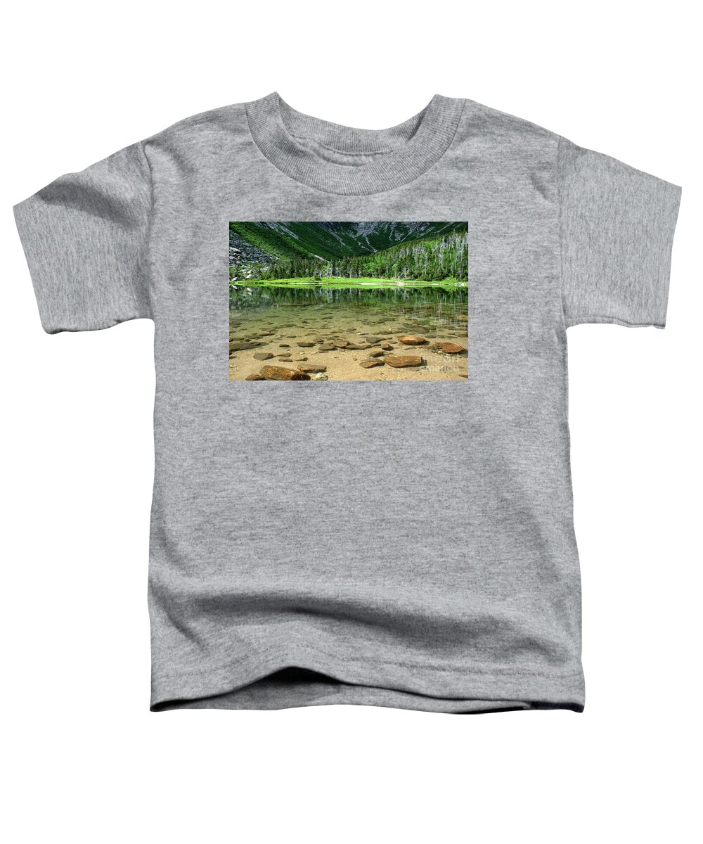 Hiking Toddler T-Shirt featuring the photograph Chimney Pond, Baxter State Park by Kevin Shields