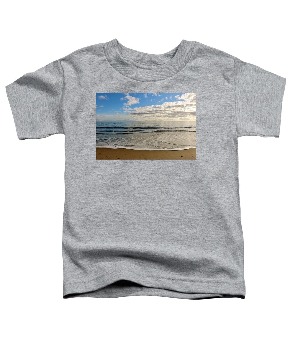 Beach Toddler T-Shirt featuring the photograph Beach Day by Christy Pooschke