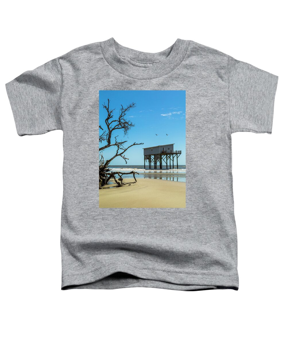 Tree Toddler T-Shirt featuring the photograph Beach Front by Ray Silva