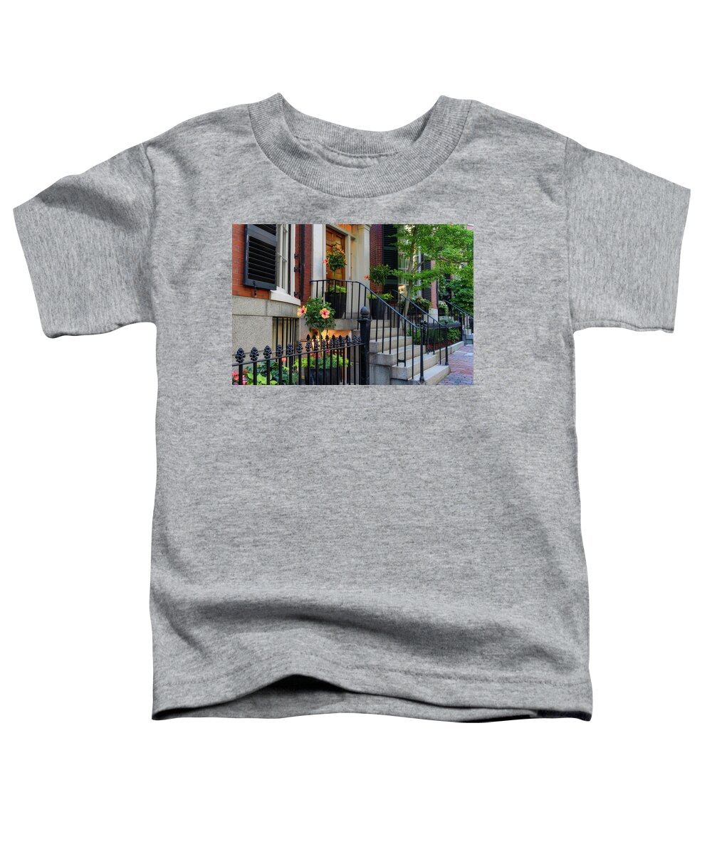 Beacon Hill Toddler T-Shirt featuring the photograph Beautiful Entrance by Michael Hubley