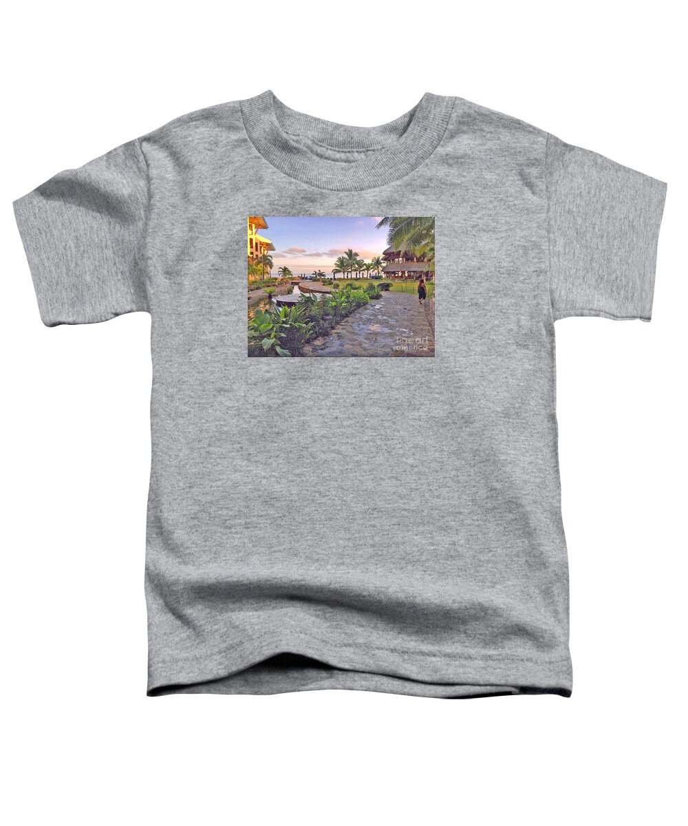 Philippines Toddler T-Shirt featuring the photograph Bellevue Resort Panglao Island Philippines by Kay Novy