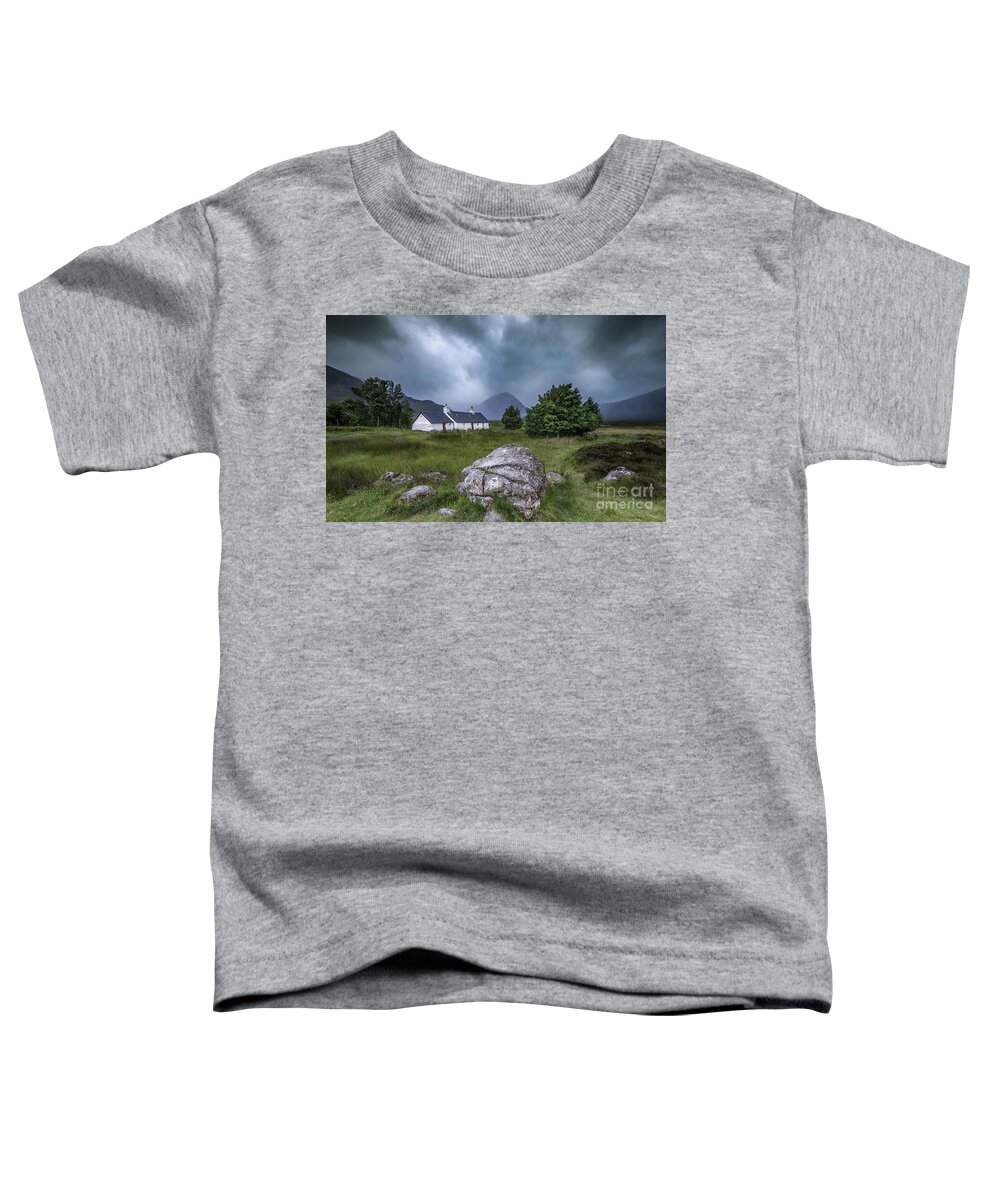 Black Rock Cottage Toddler T-Shirt featuring the photograph Black Rock Cottage by Keith Thorburn LRPS EFIAP CPAGB