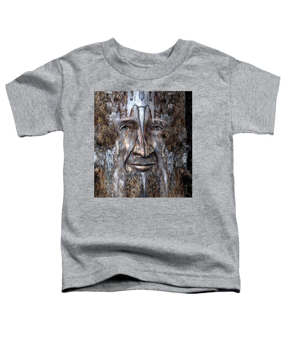 Wood Toddler T-Shirt featuring the digital art Bobby Smallbriar by Rick Mosher
