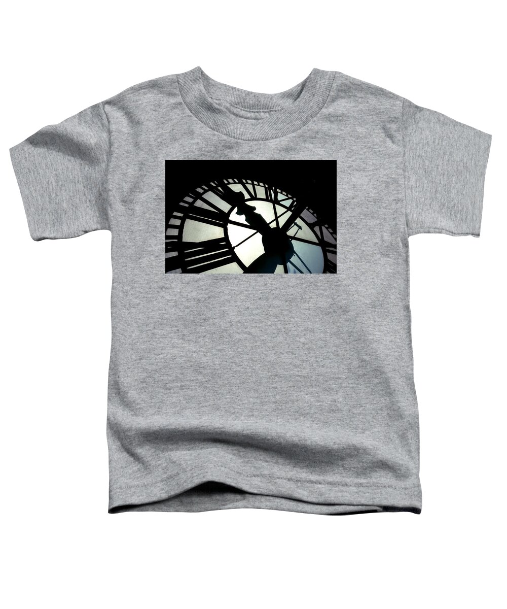 Bromo Seltzer Tower Toddler T-Shirt featuring the photograph Bromo Seltzer Tower Baltimore - Clock by Marianna Mills