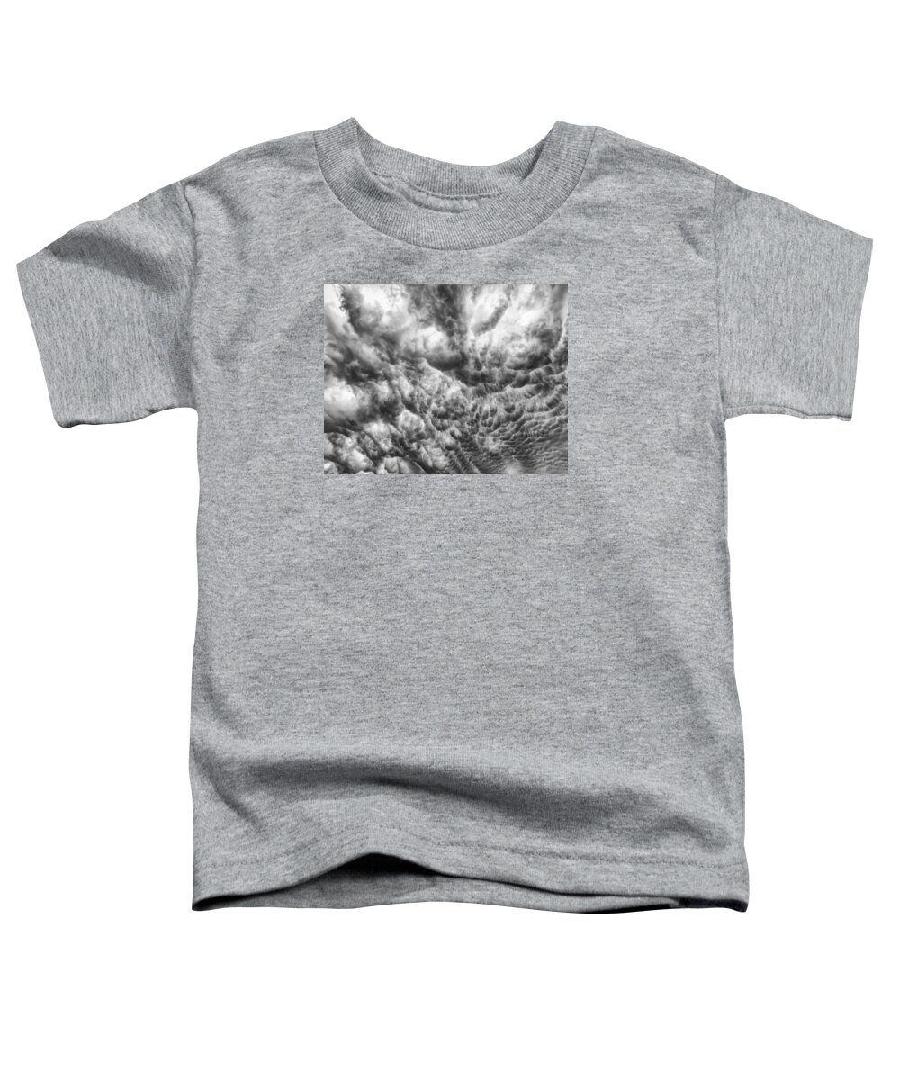 Storm Clouds Toddler T-Shirt featuring the photograph Bubble and Burn by Charles McCleanon