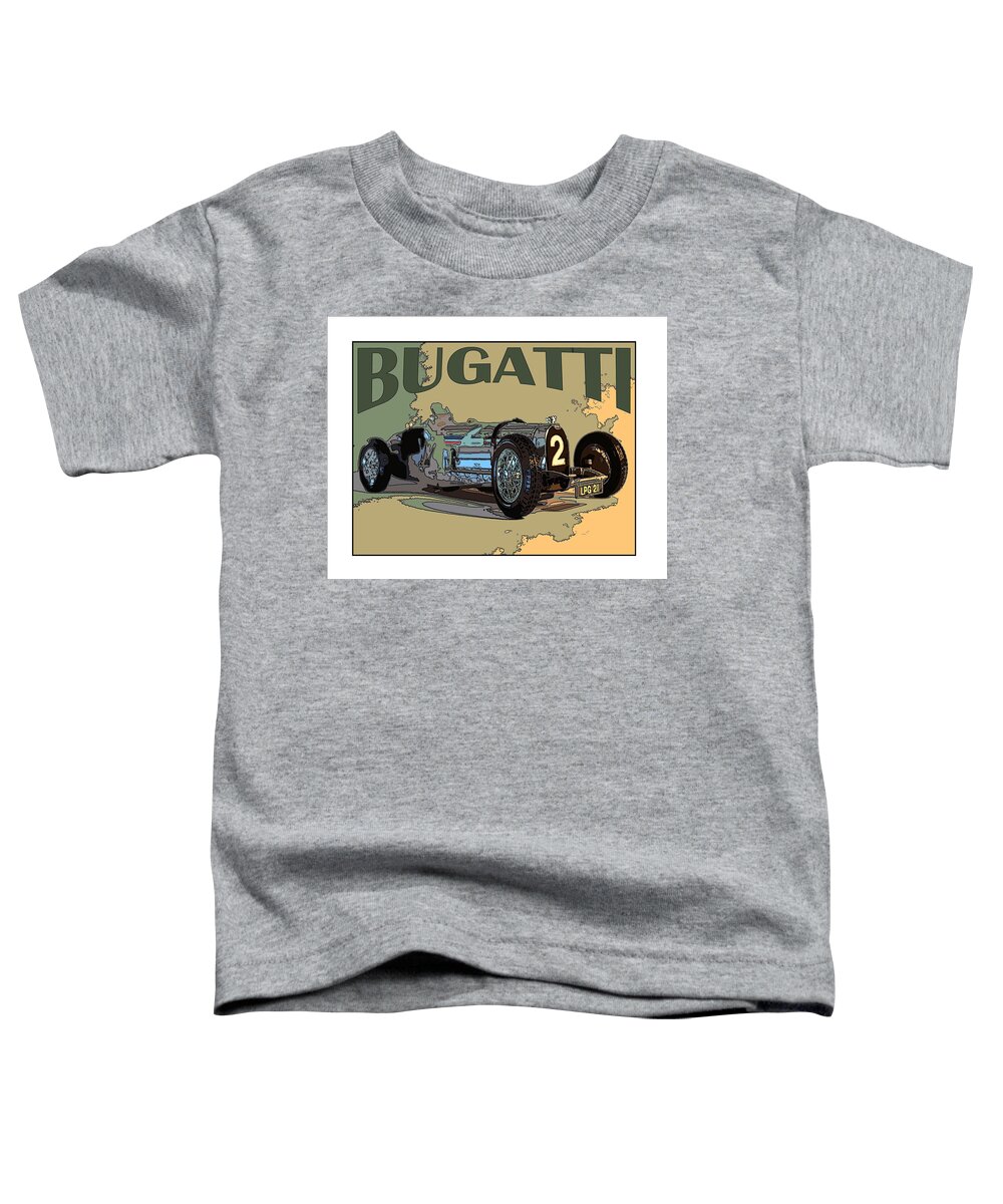 Bugatti Toddler T-Shirt featuring the photograph Bugatti #2 by James Rentz