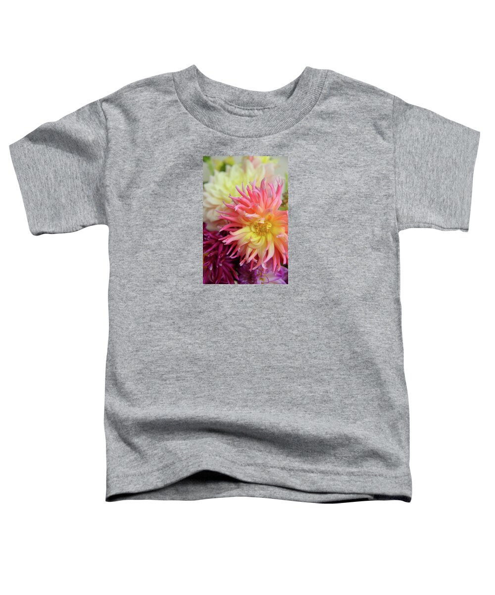 Jigsaw Puzzle Toddler T-Shirt featuring the photograph Burst of Sunshine by Carole Gordon