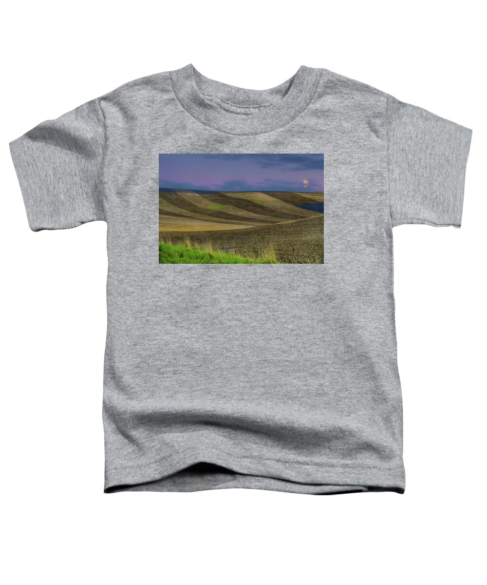 Palouse Toddler T-Shirt featuring the photograph By a different light by Patricia Dennis