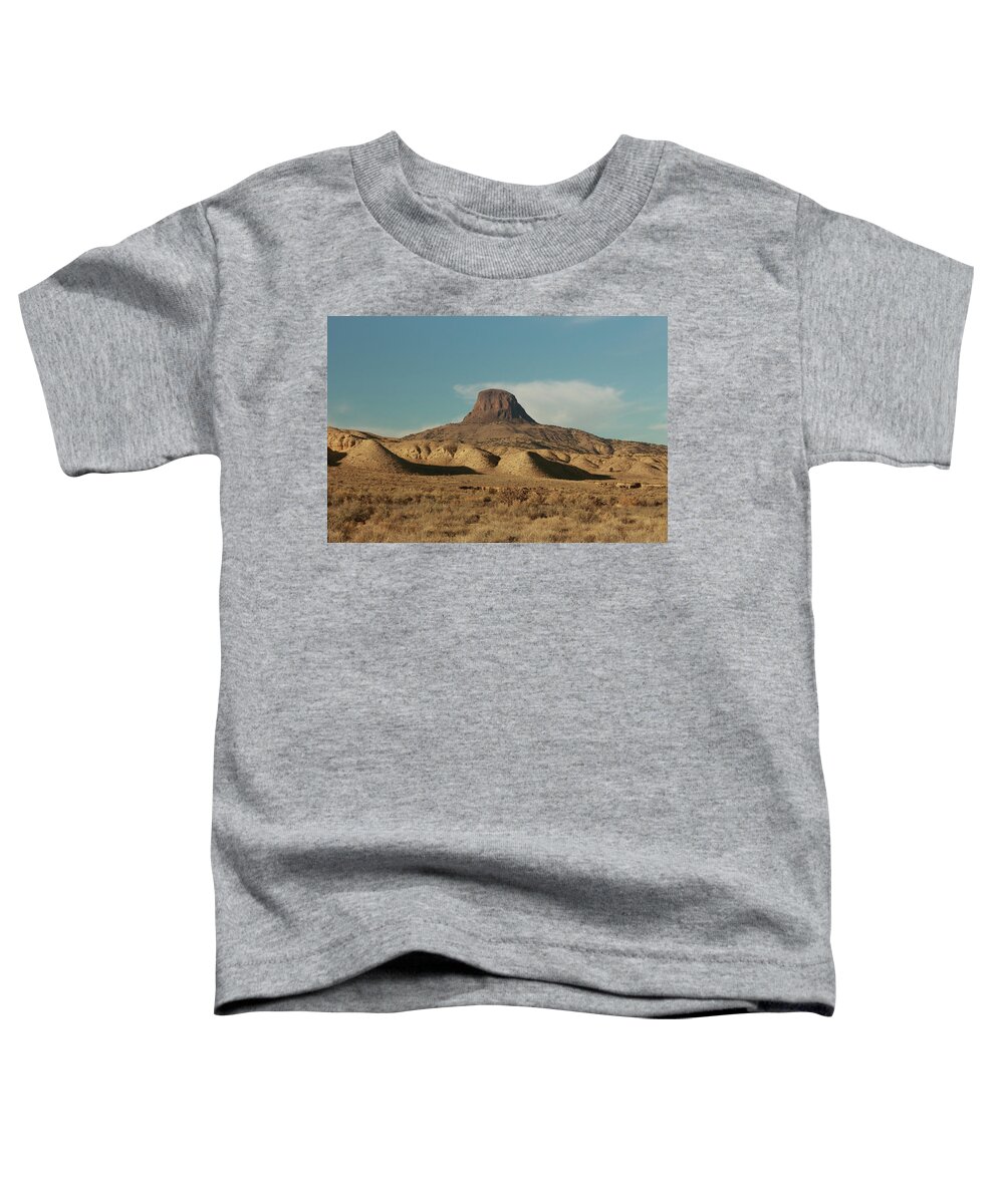 Cabezon Toddler T-Shirt featuring the photograph Cabezon Peak by David Diaz