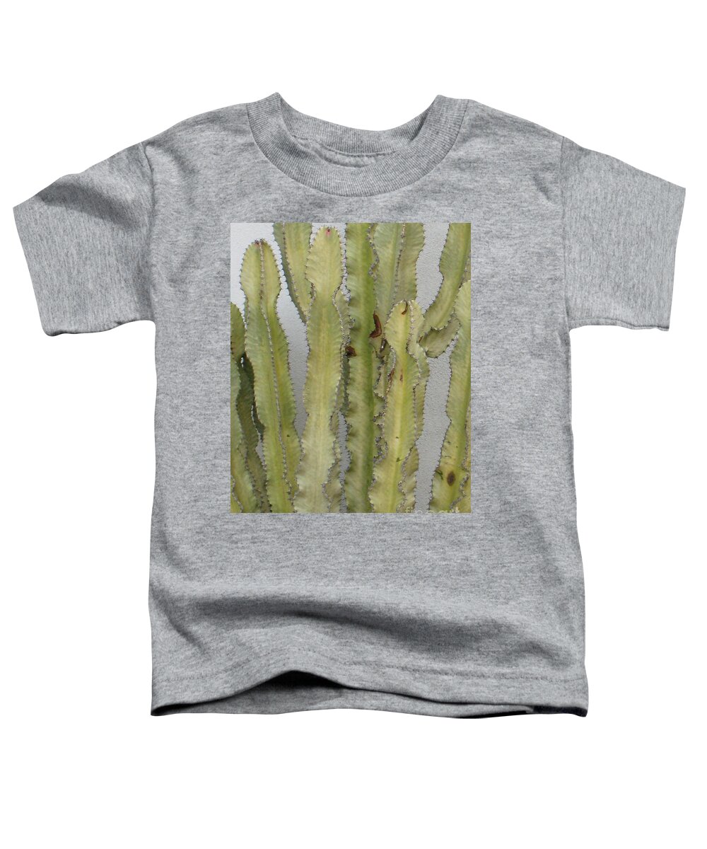 Cactus Toddler T-Shirt featuring the photograph Cactus by Glenda Zuckerman