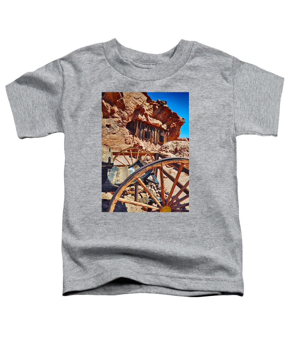Calico Toddler T-Shirt featuring the photograph Calico Ghost Town Mine by Kyle Hanson