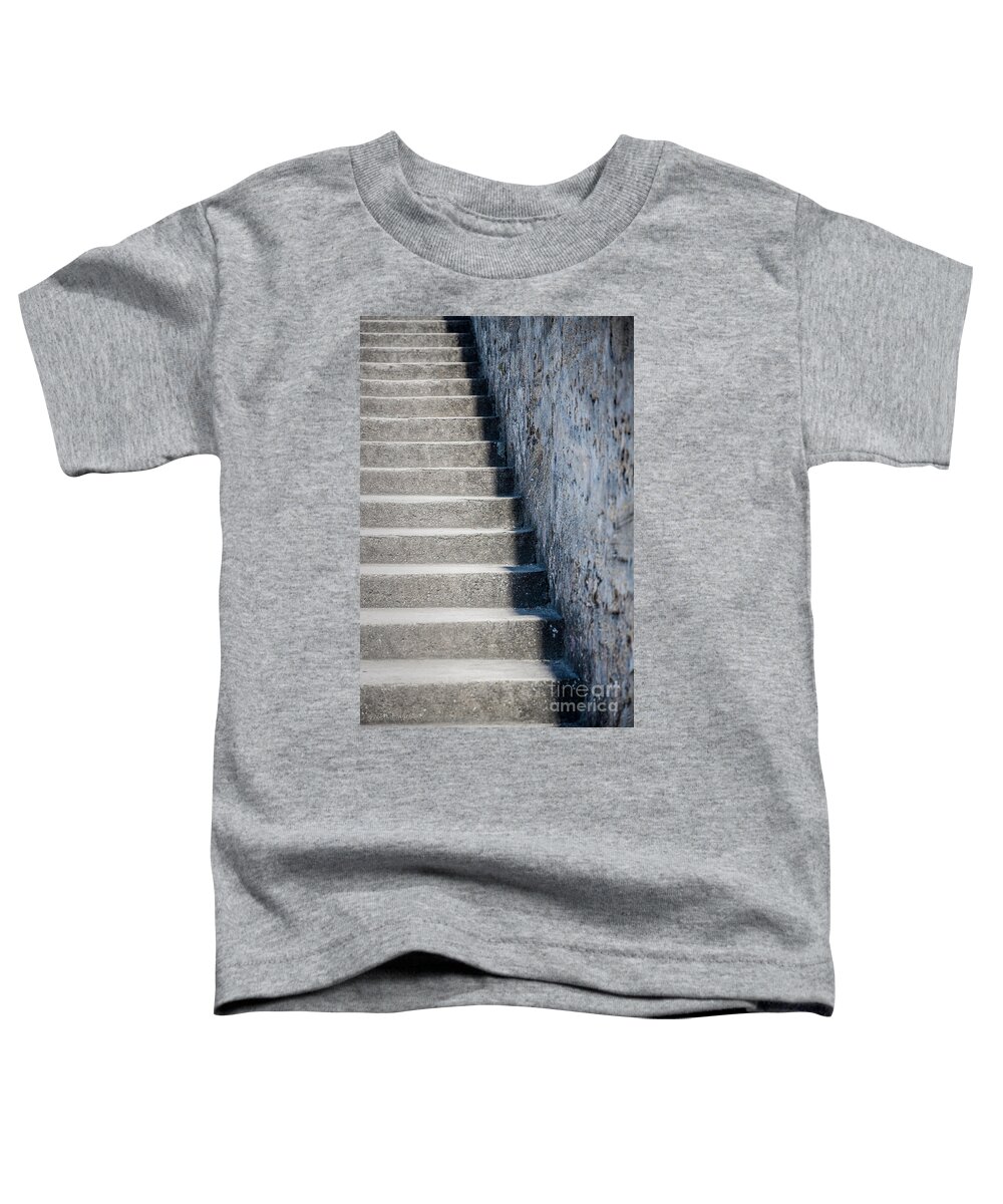 Castillo De San Marcos Toddler T-Shirt featuring the photograph Castillo de San Marcos Stairway No. 2 by Todd Blanchard