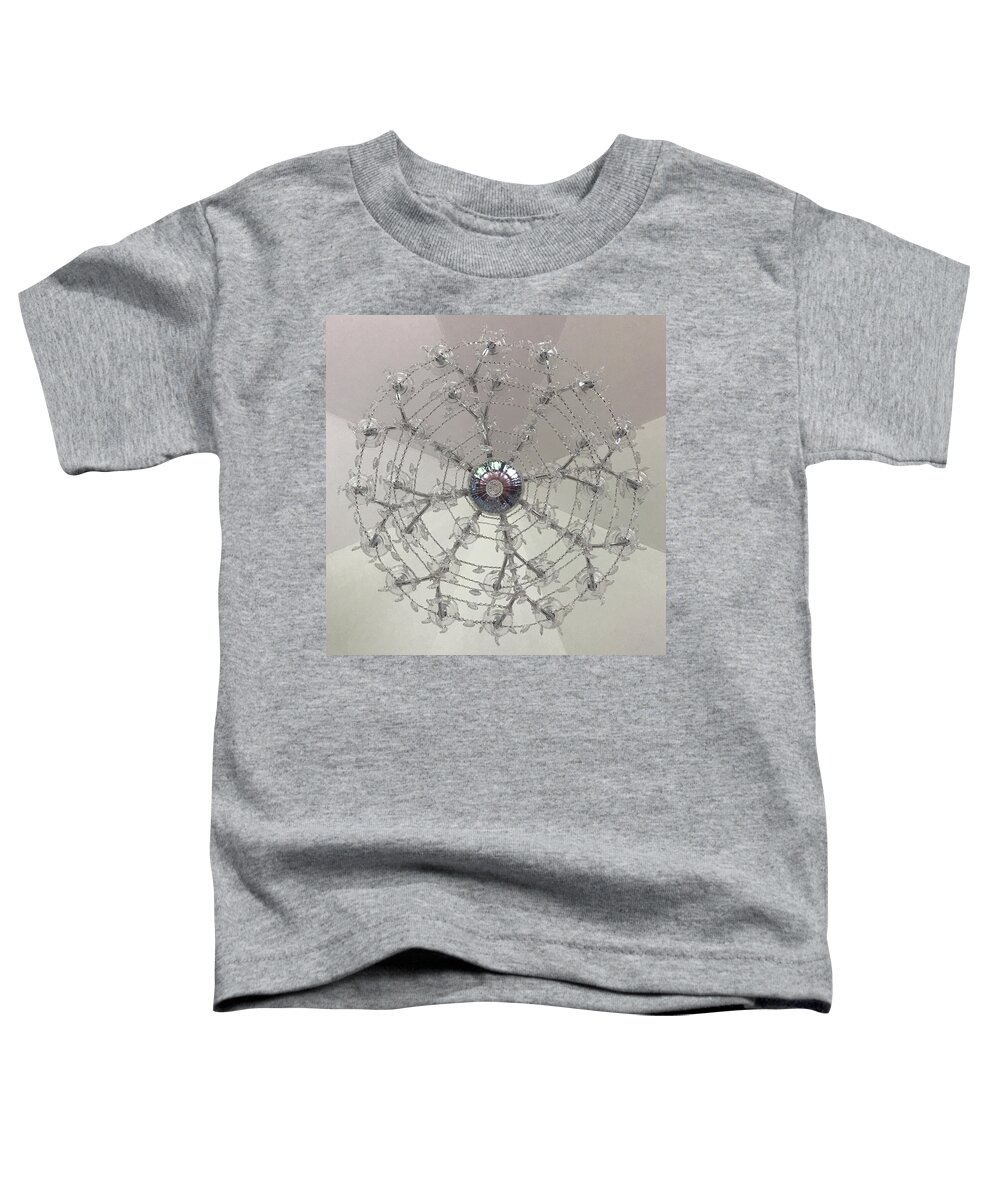 Chandelier Toddler T-Shirt featuring the photograph Castle Master by Annette Hadley