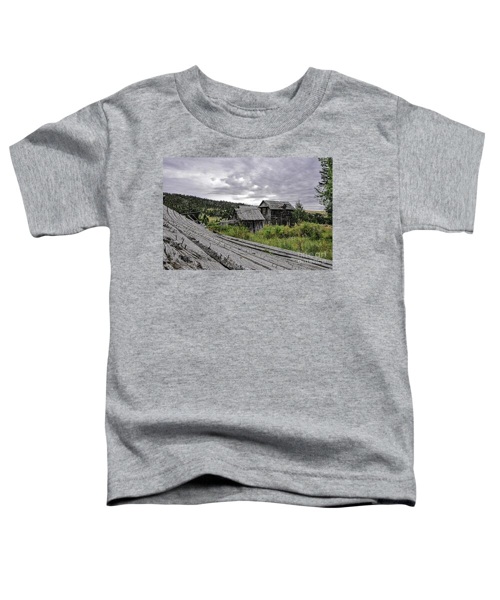 Castle Town Toddler T-Shirt featuring the photograph Castle Town by Gary Beeler