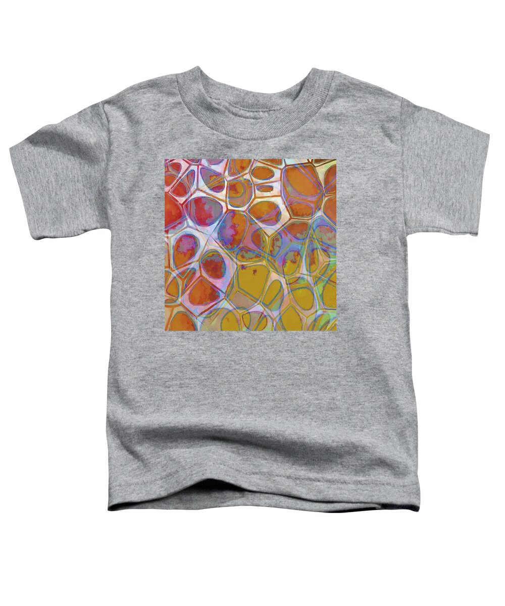 Painting Toddler T-Shirt featuring the painting Cell Abstract 14 by Edward Fielding