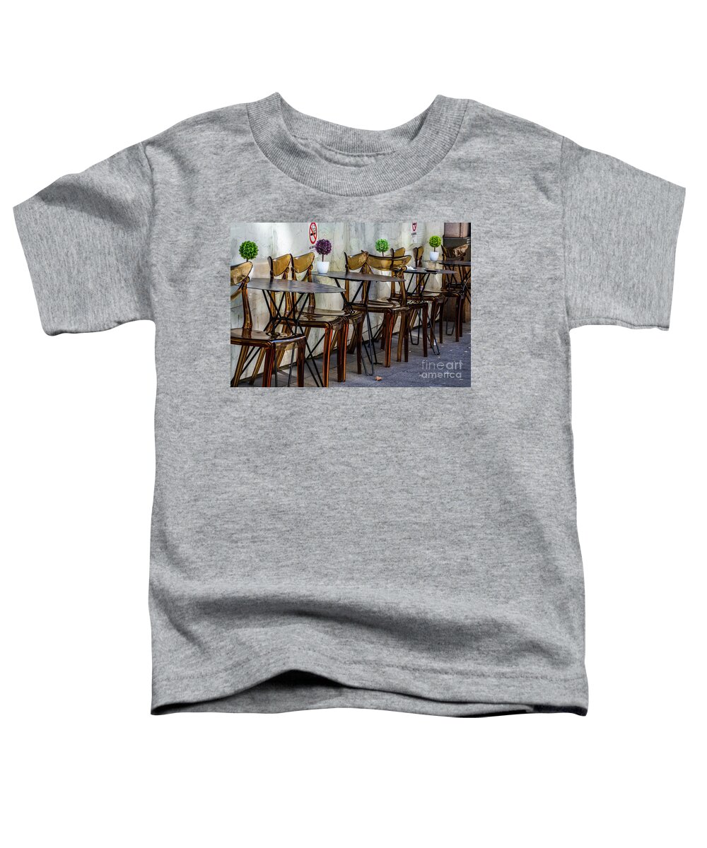 Chairs Toddler T-Shirt featuring the photograph Chairs by Sheila Smart Fine Art Photography