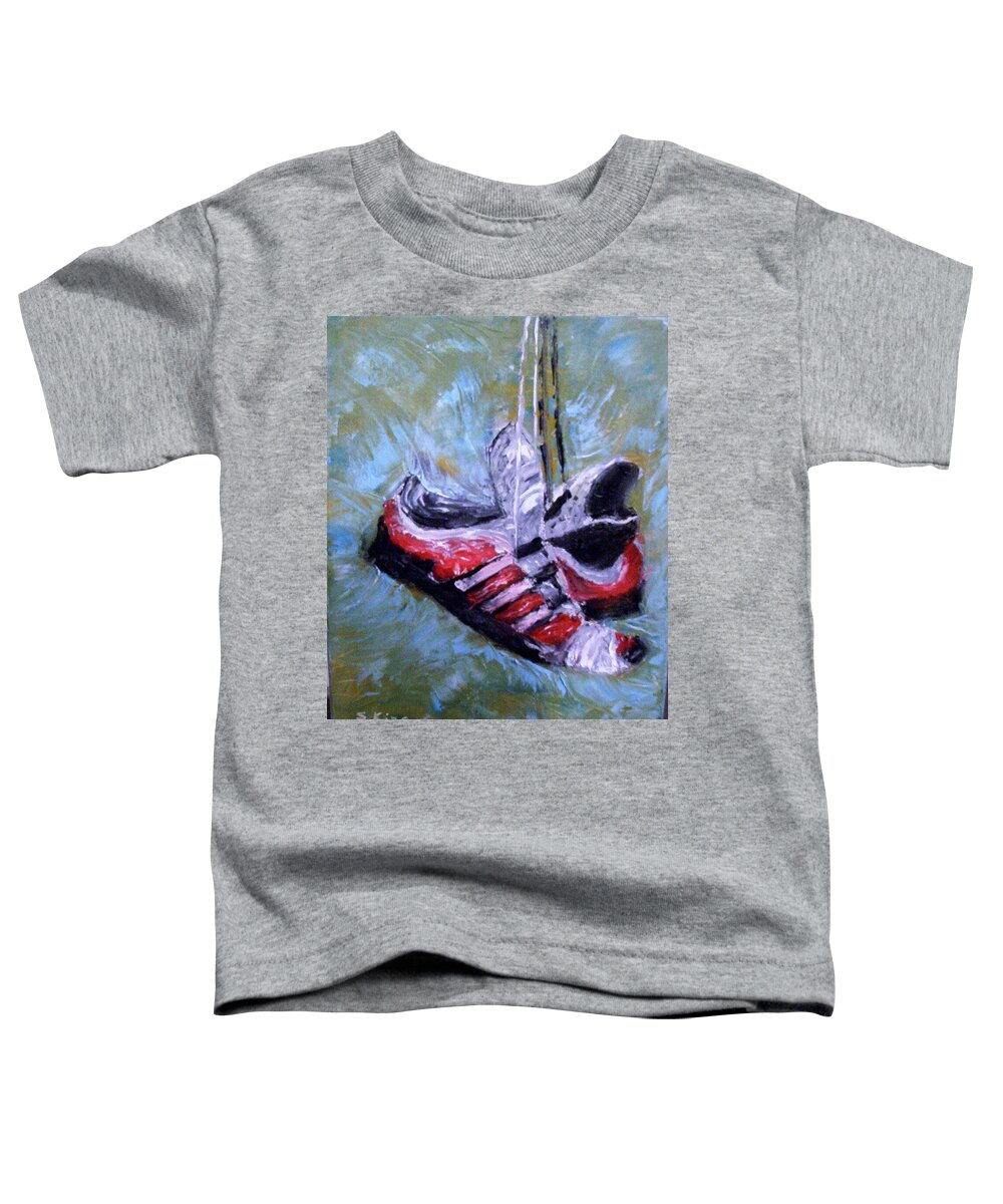 Still Life Toddler T-Shirt featuring the painting Champion by Stephen King