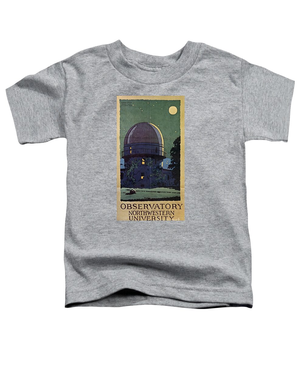 1925 Toddler T-Shirt featuring the painting Chicago Poster, 1925 by Granger