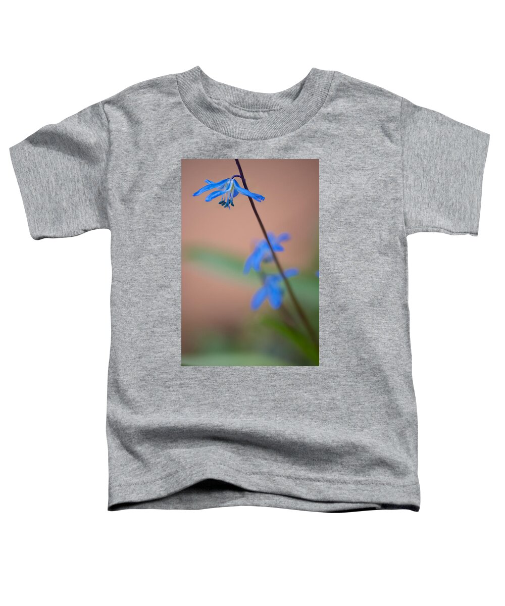 April Toddler T-Shirt featuring the photograph Chionodoxa by Andreas Freund