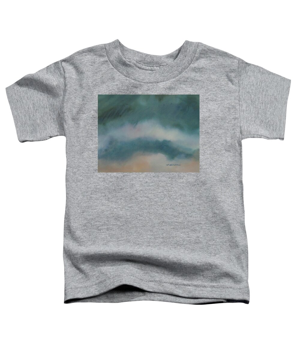 Storm Toddler T-Shirt featuring the painting Cloud Study 1 by E Colin Williams ARCA