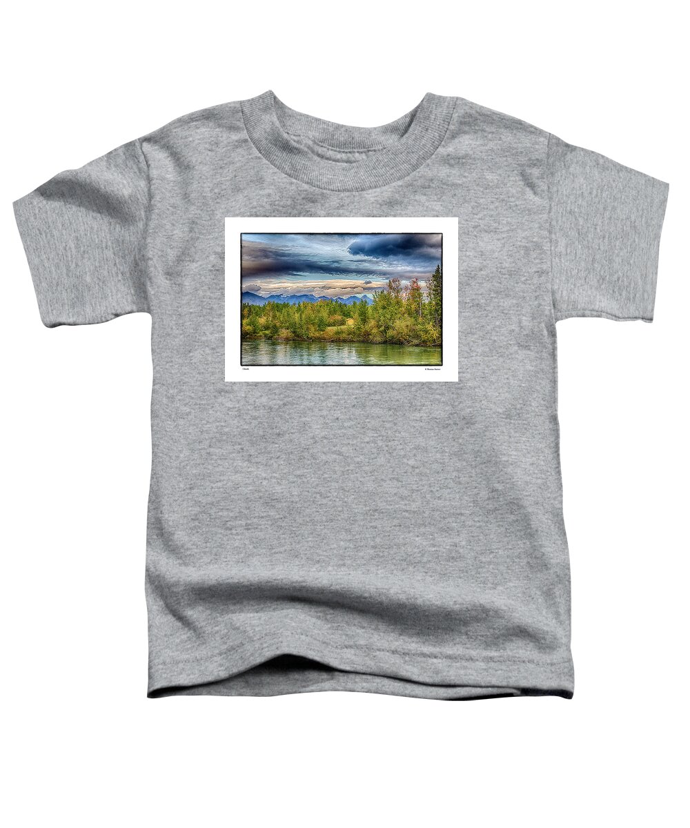 Clouds Toddler T-Shirt featuring the photograph Clouds by R Thomas Berner