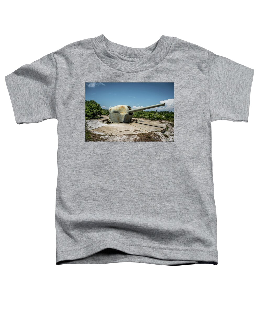 Fort Pickens Florida Toddler T-Shirt featuring the photograph Coastal Artillery by Paul Freidlund