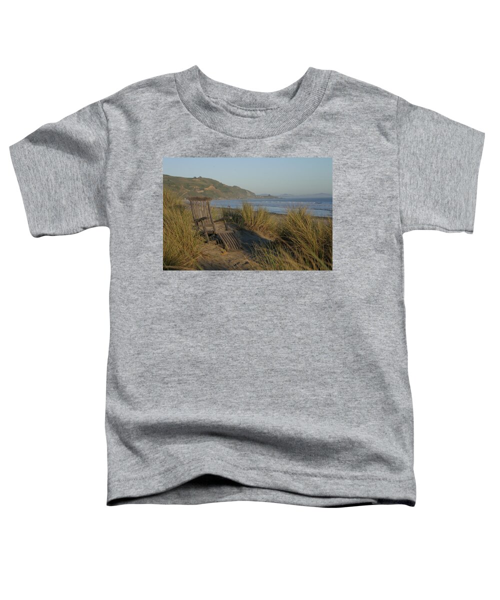 Adirondack Toddler T-Shirt featuring the photograph Coastal Tranquility by Jeff Floyd CA