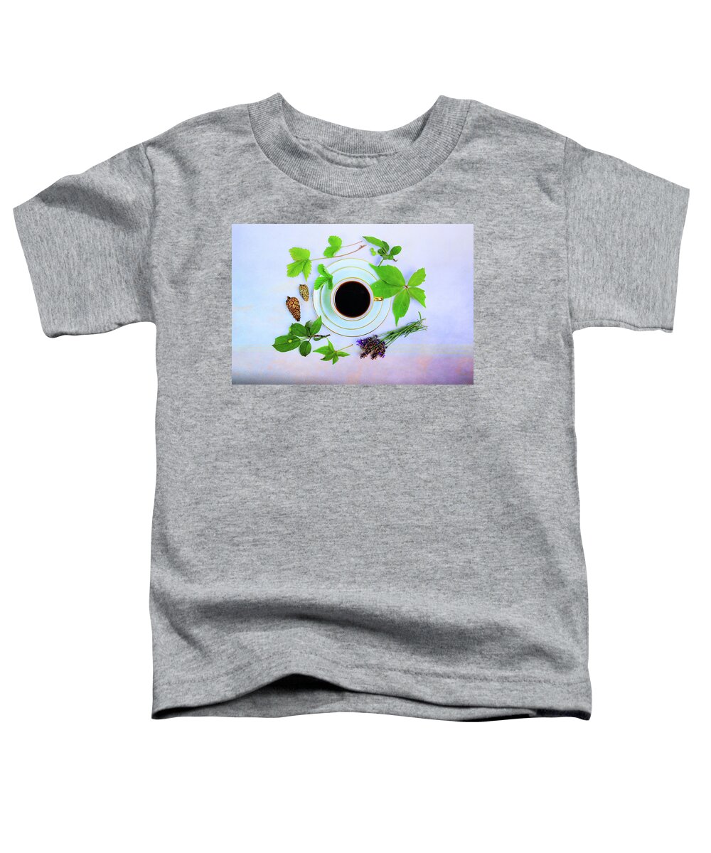 Love Toddler T-Shirt featuring the photograph Coffee Delight by Randi Grace Nilsberg