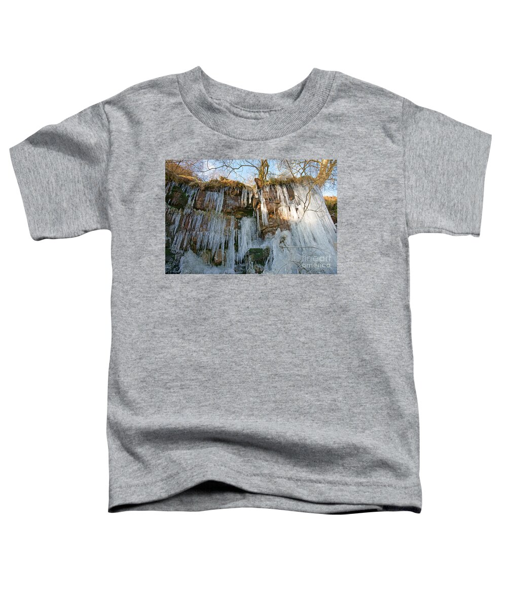 Cold Toddler T-Shirt featuring the photograph Cold Day In The Valley 3 by David Birchall