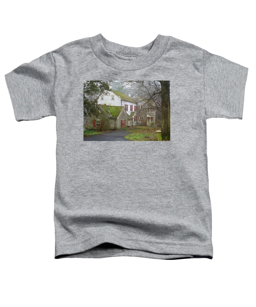 Landscape Toddler T-Shirt featuring the photograph Country House by Paul Ross