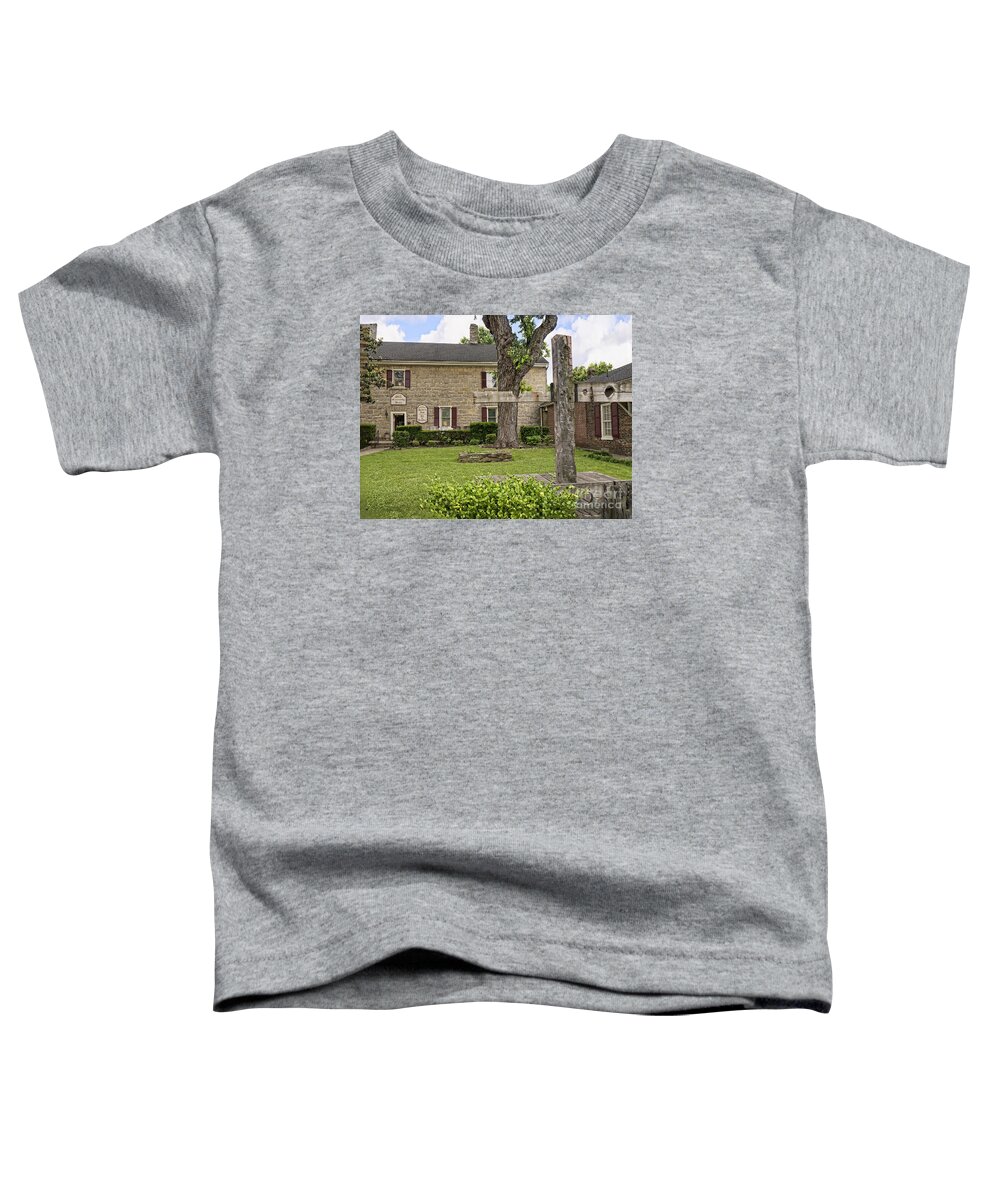 Stocks Toddler T-Shirt featuring the photograph Crime and Punishment by Brenda Kean