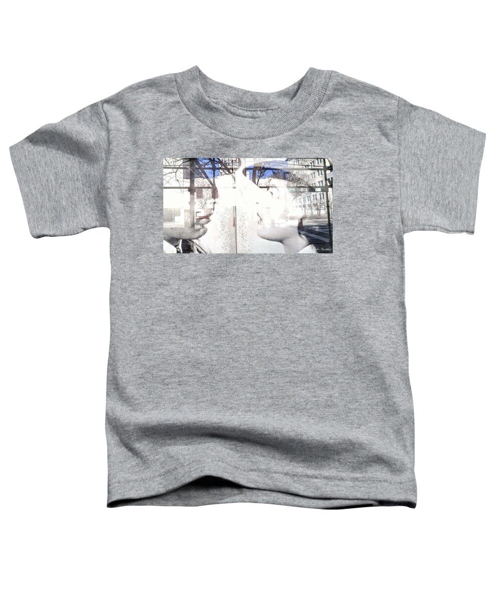 Couple Toddler T-Shirt featuring the photograph Crossing the Chasm by John Gerstner