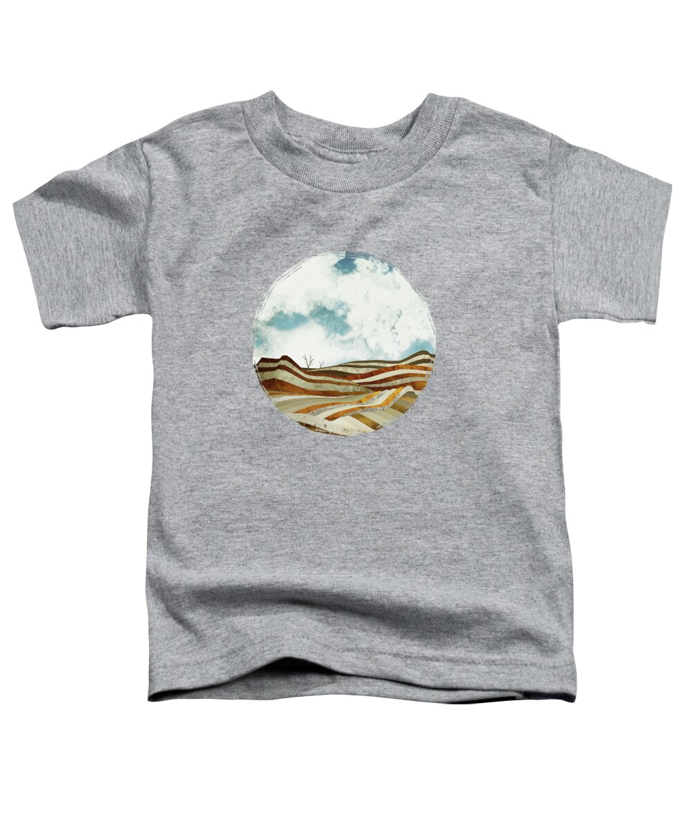 Desert Toddler T-Shirt featuring the digital art Desert Calm by Spacefrog Designs