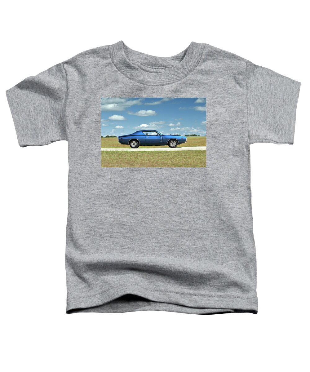 Dodge Charger Rt Toddler T-Shirt featuring the photograph Dodge Charger RT by Jackie Russo